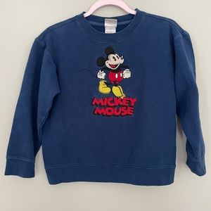Disney Store Vintage 90s Mickey Mouse Sweatshirt